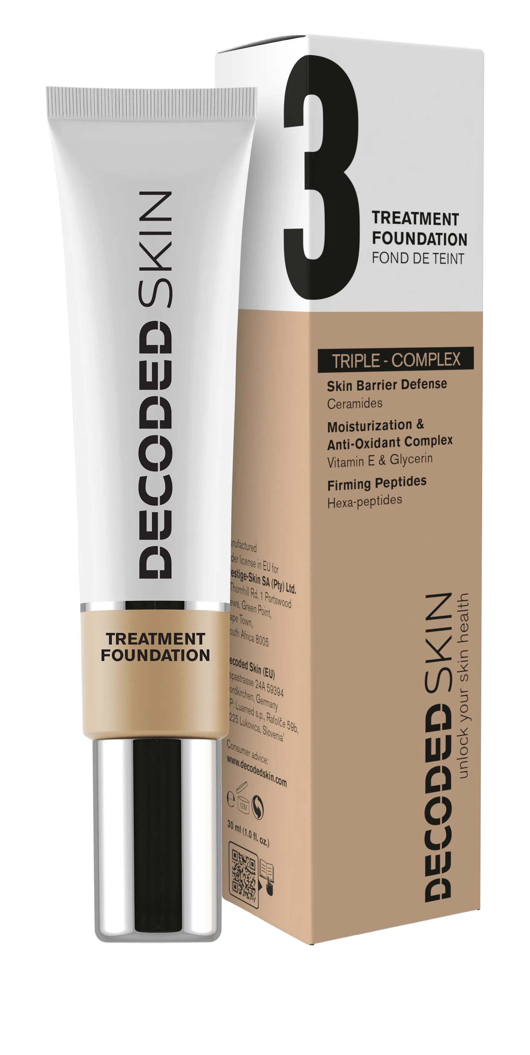 Foundation shade 3, Medium