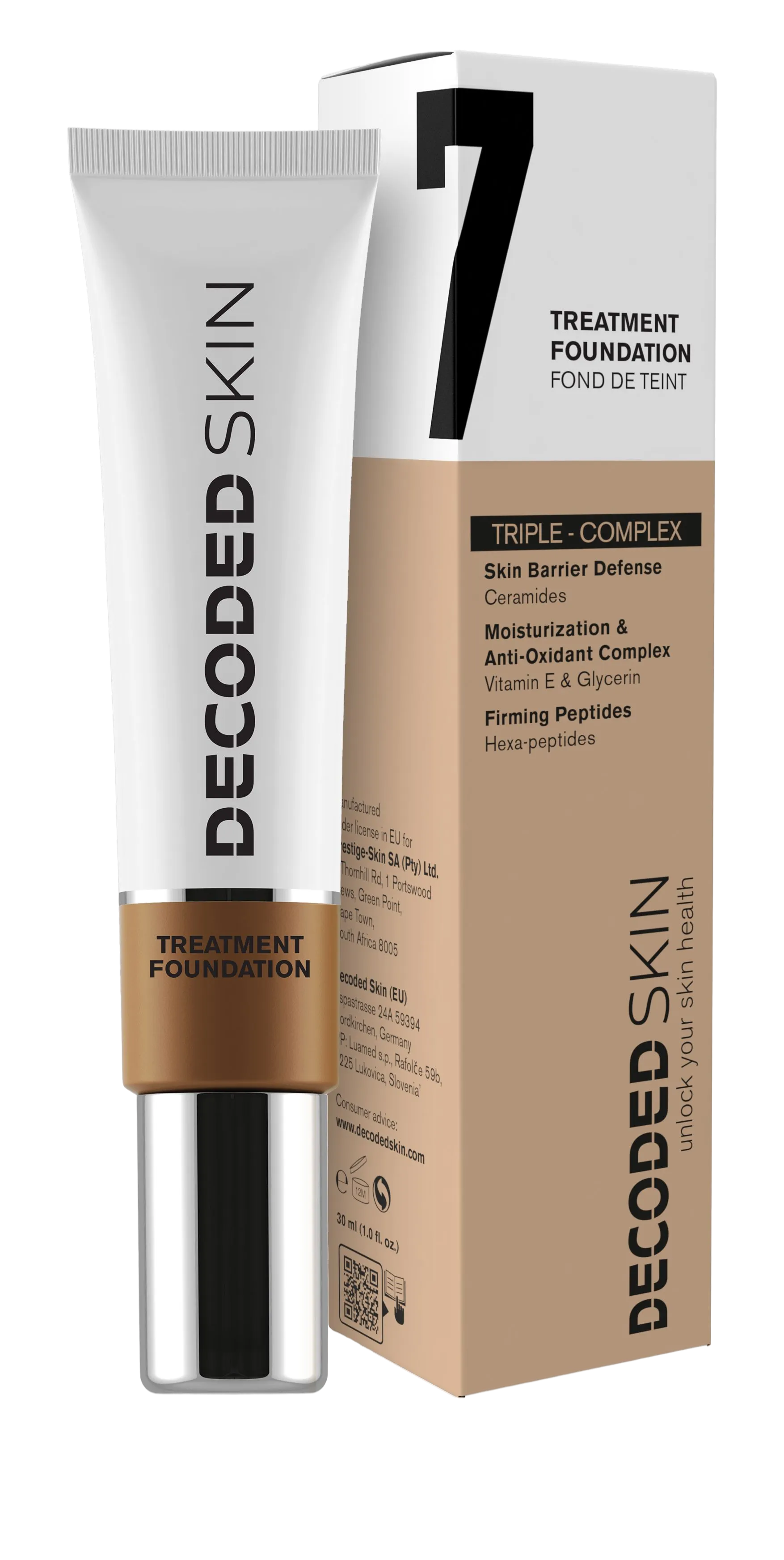 Foundation shade 7, Darker